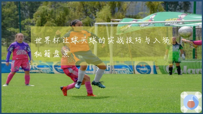 世界杯让球买球的实战技巧与入场秘籍盘点